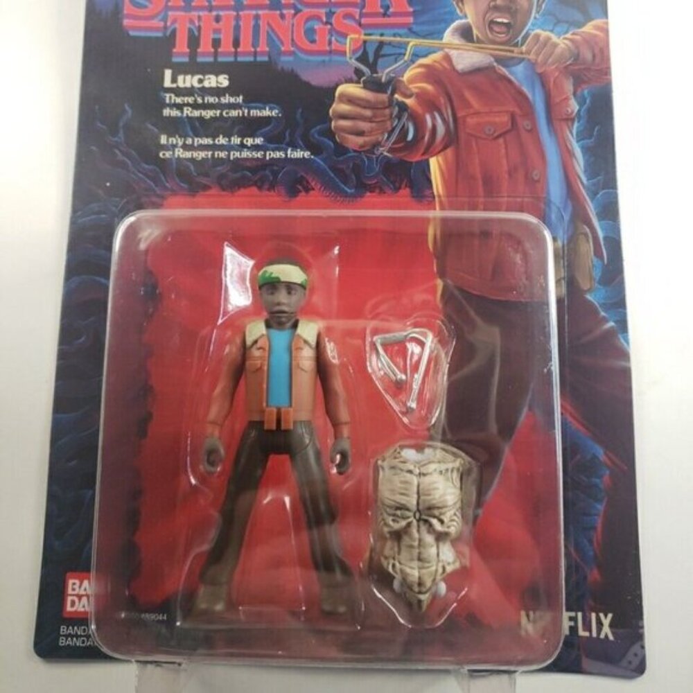 Stranger Things LUCAS 4" Figure BAF Demogorgon Torso TARGET Exclusive Bandai New